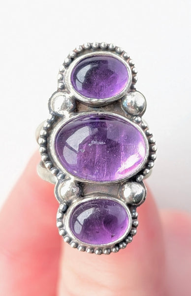 Amethyst Ring, Size 6.5