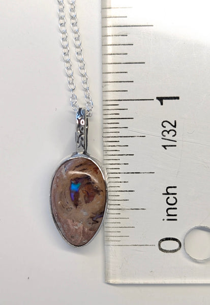 Mexican Fire Opal Necklace