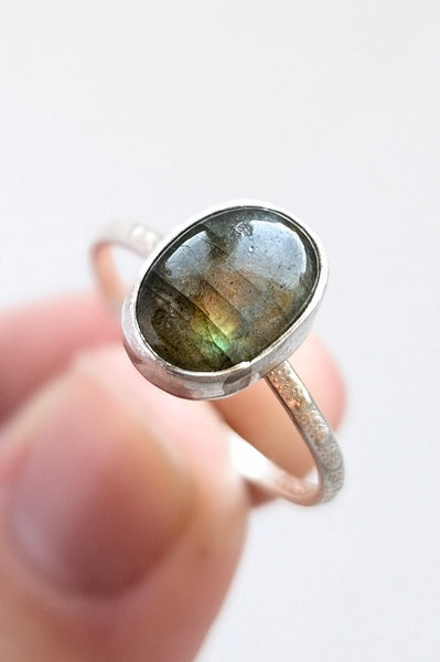 Labradorite Ring,Size 8.5