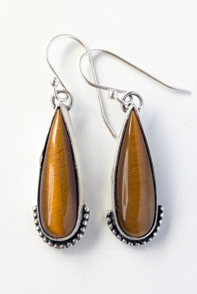 Tigers Eye Earrings