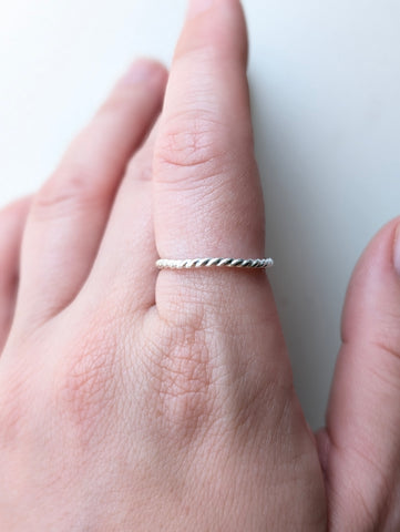 Two stacking rings
