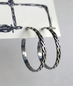 Sterling Silver Hoop Earrings