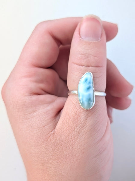 Larimar Ring, Size 8.5