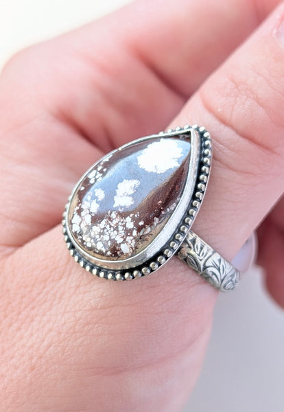 Wild Horse Jasper Ring, Size 12.5