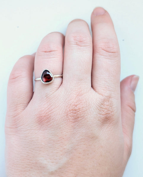 Garnet Ring, Size 6