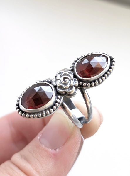 Garnet Ring, Size 9