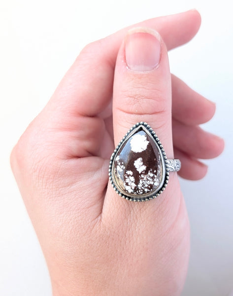 Wild Horse Jasper Ring, Size 12.5