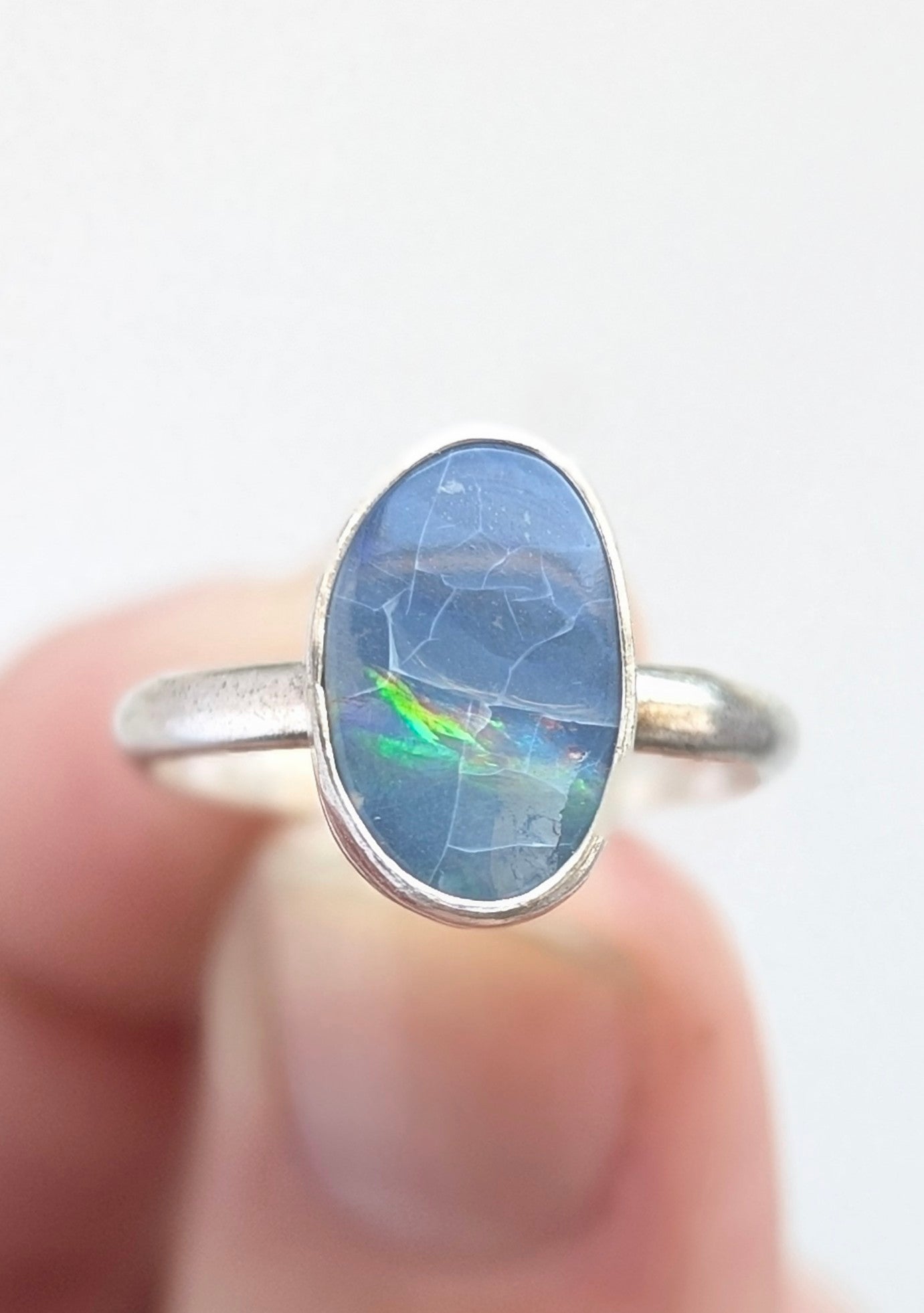 Boulder Opal Ring,Size 6