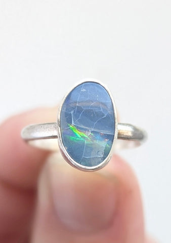 Boulder Opal Ring,Size 6
