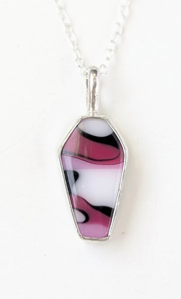 Acrylic Coffin Necklace