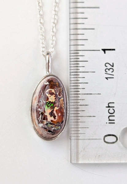 Mexican Fire Opal Necklace