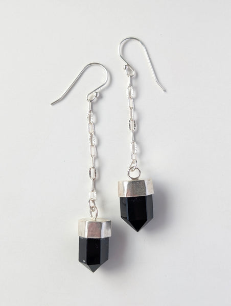 Crystal Point Earrings