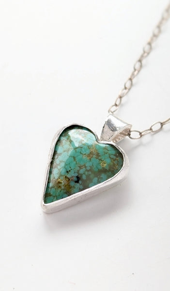 Turquoise Heart Necklace
