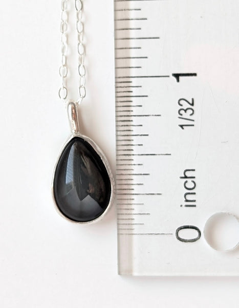 Rainbow Obsidian Necklace