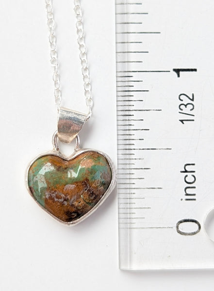 Turquoise Heart Necklace