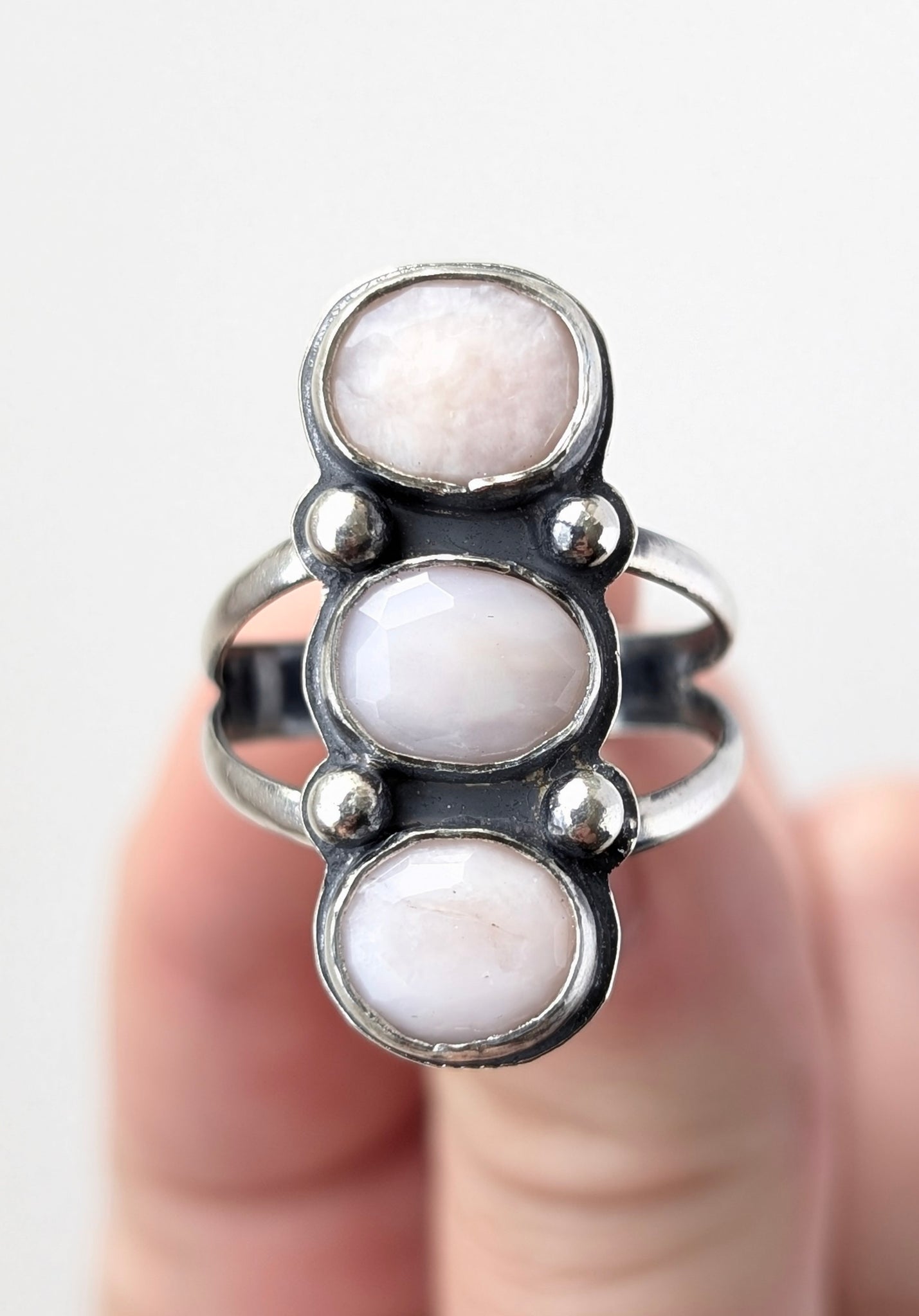 Pink Opal Ring, Size10