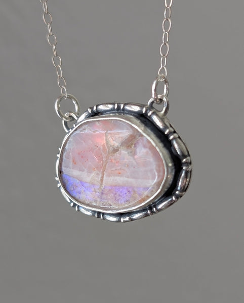 Pink Opal Necklace
