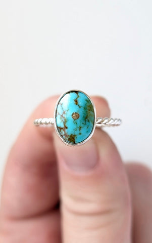 Turquoise Ring, Size 8.5