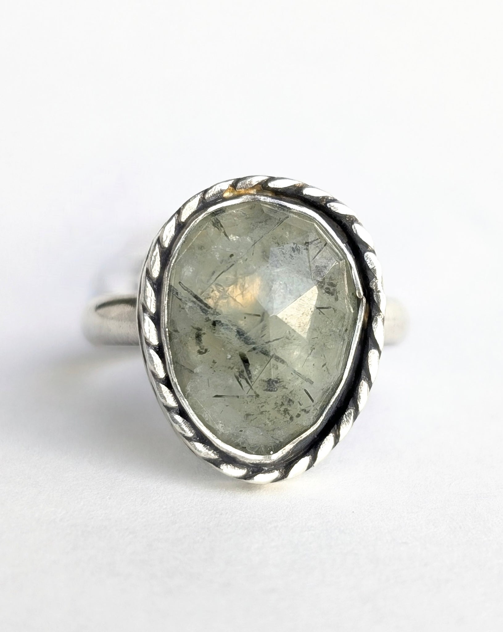 Peridot with Epidote Ring, Size 9