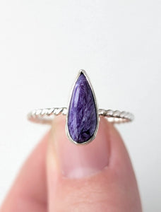 Charoite Ring, Size 9