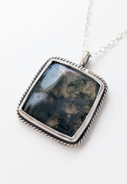Moss Agate Necklace