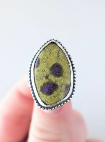 Atlantisite Ring, Size 8