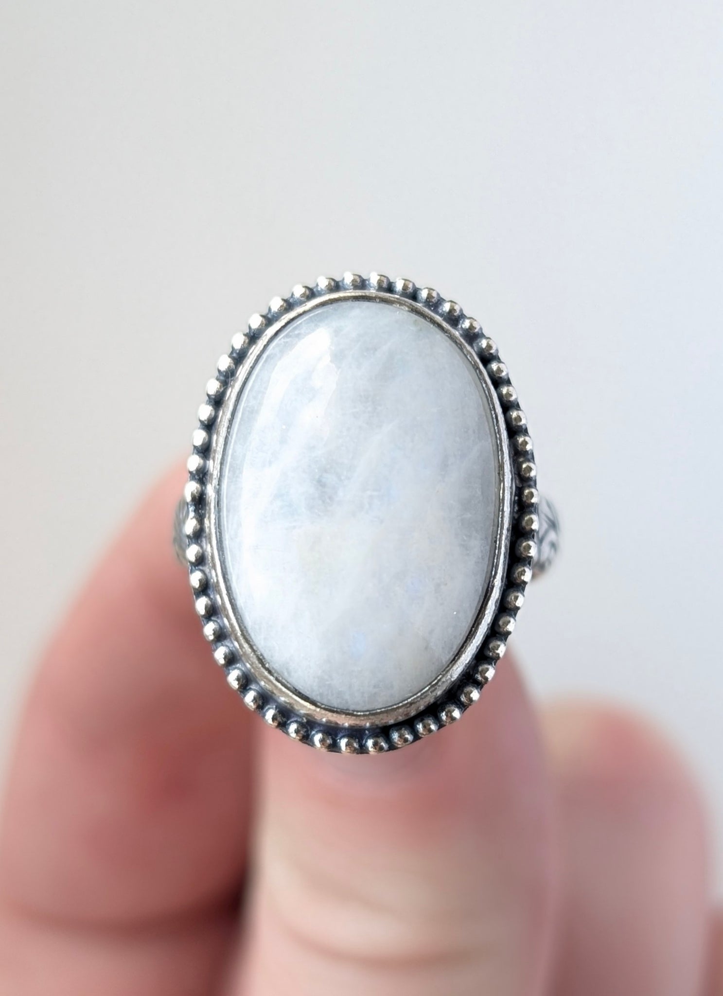 Moonstone Ring, Size 8