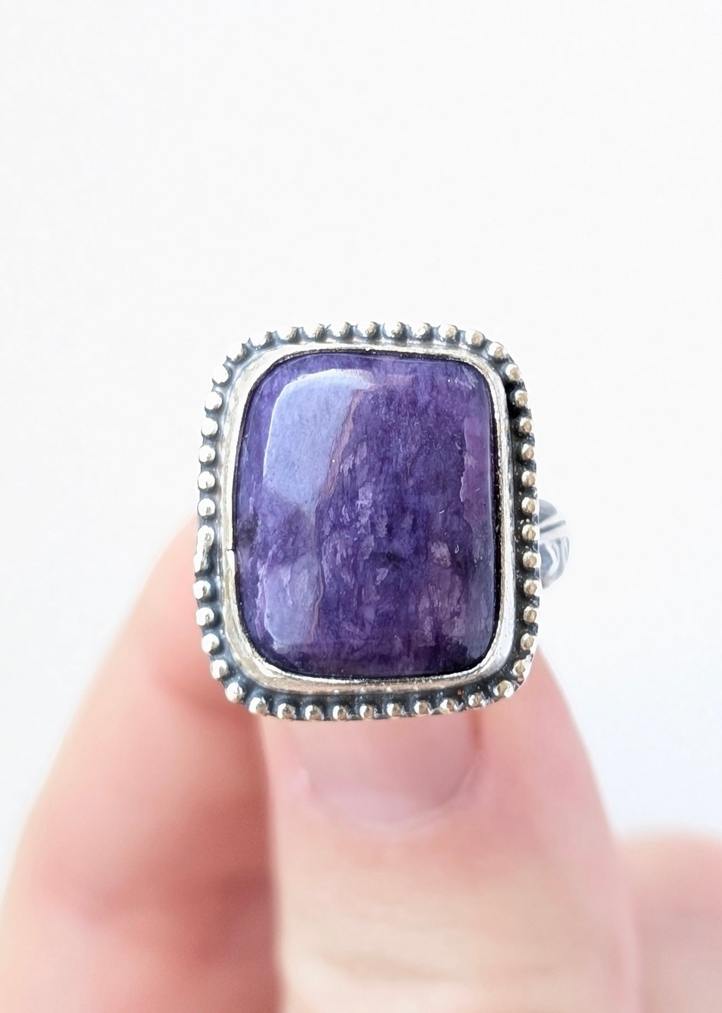Charoite Ring, Size 6