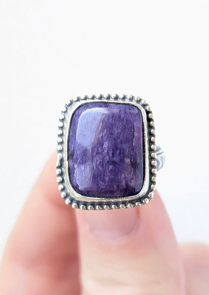 Charoite Ring, Size 6