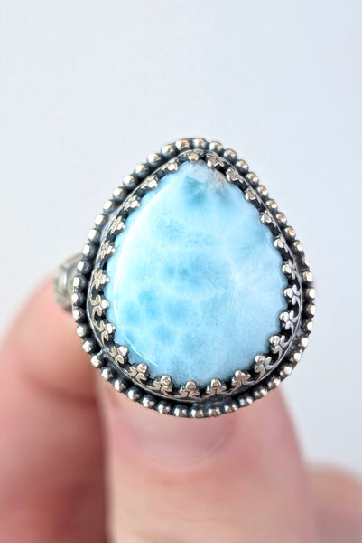Larimar Ring, Size 9