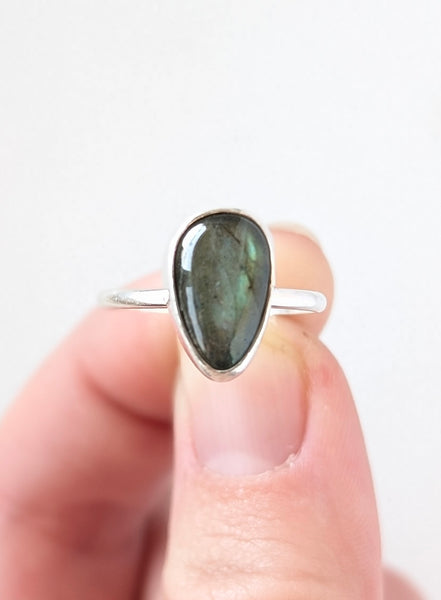 Labradorite Ring,Size 6.5