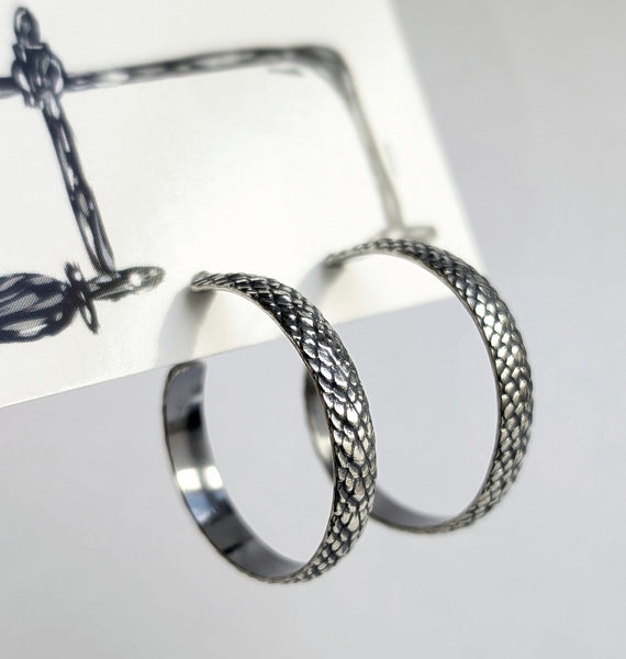 Sterling Silver Hoop Earrings