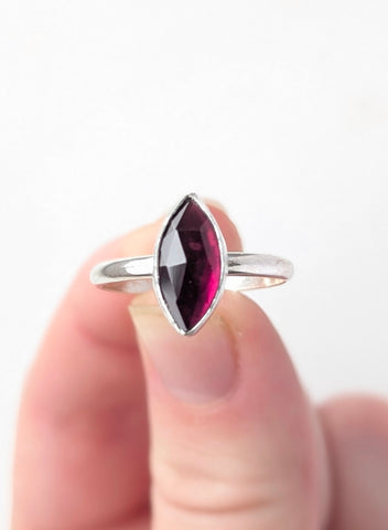 Garnet Ring, Size 9