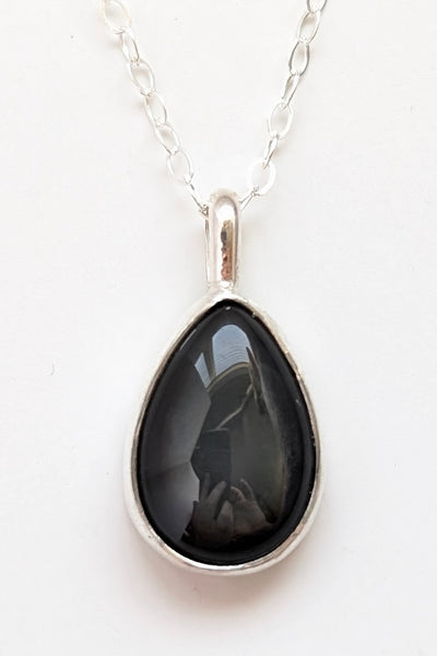 Rainbow Obsidian Necklace
