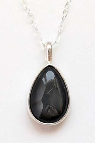 Rainbow Obsidian Necklace
