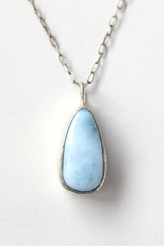 Larimar Drop Necklace