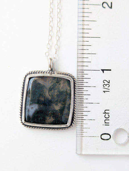 Moss Agate Necklace