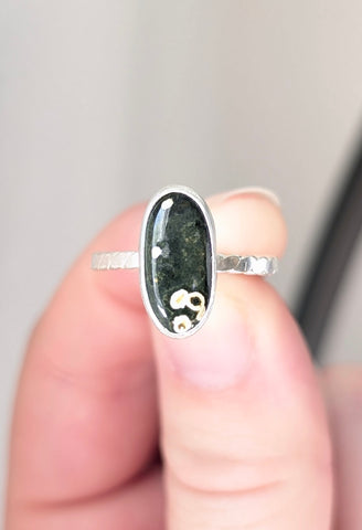 Ocean Jasper Ring, Size 7