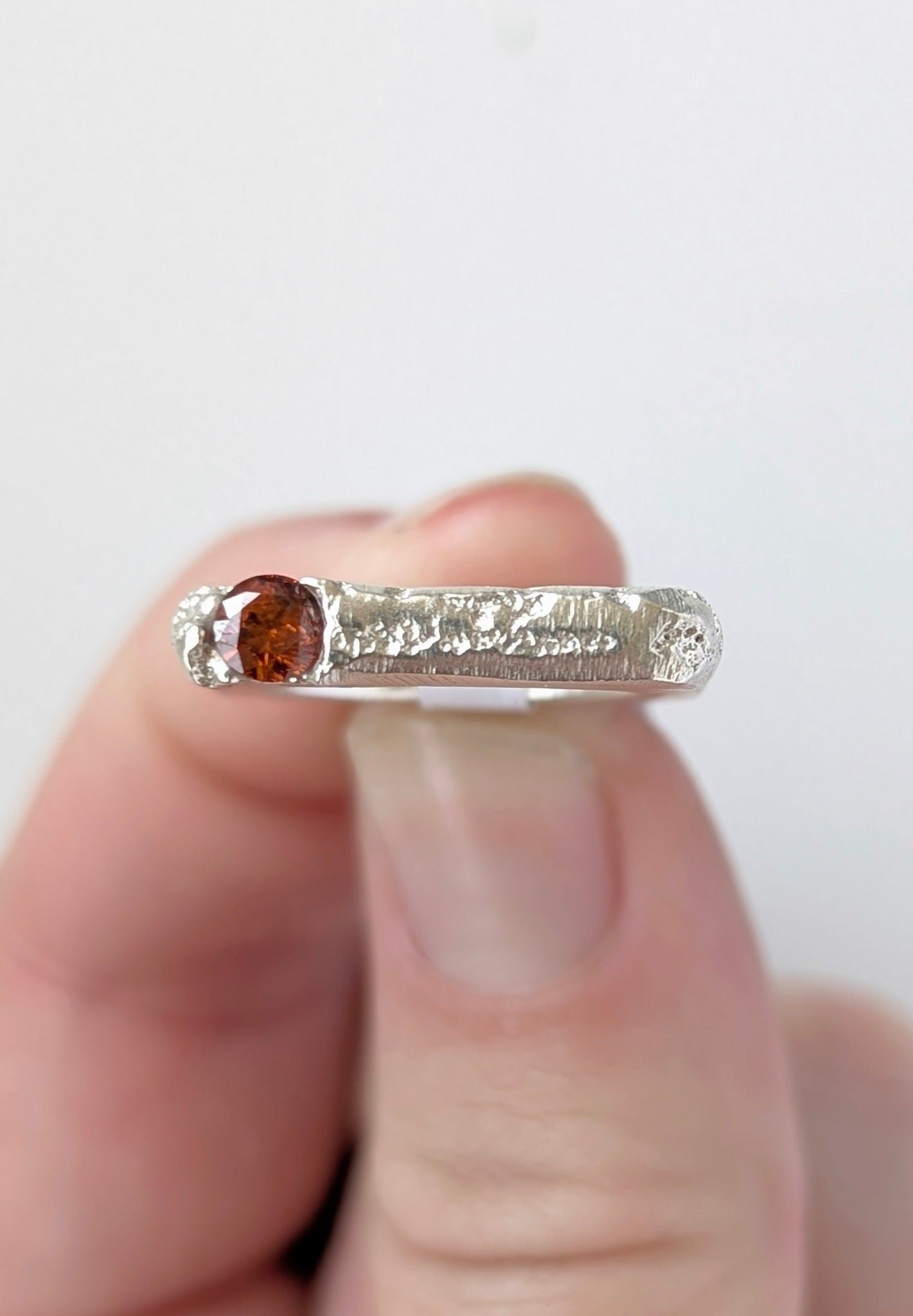 Casted CZ Ring, Size 4