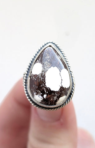 Wild Horse Jasper Ring, Size 6