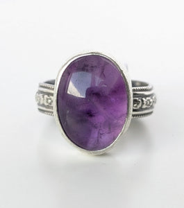 Amethyst Ring Size 10.5