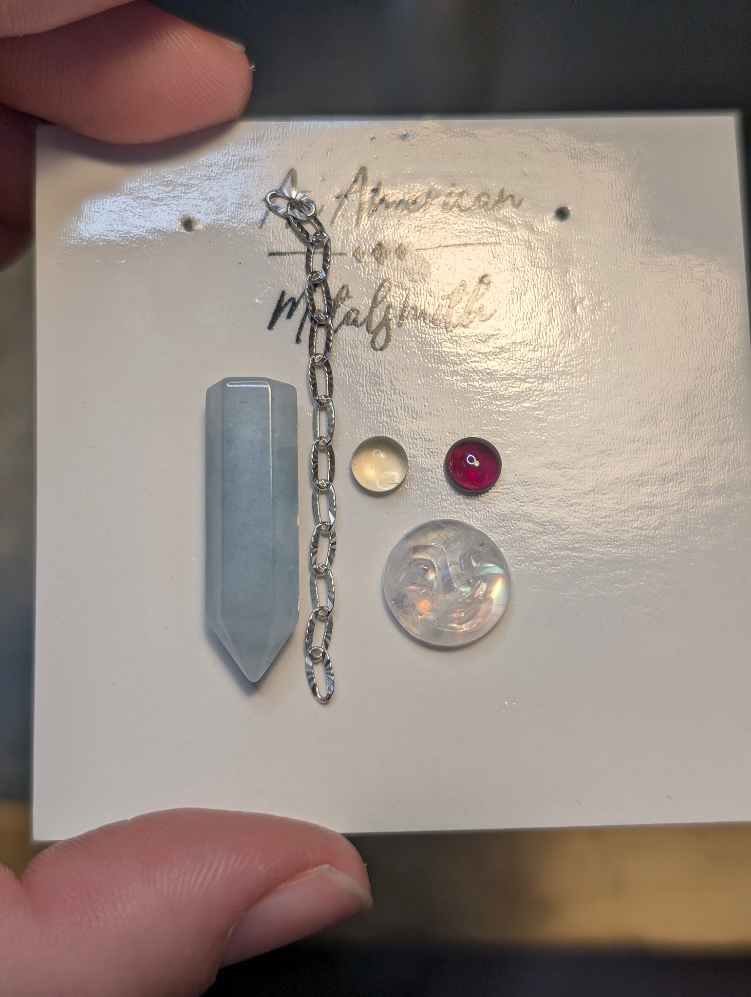 Custom Lariat necklace