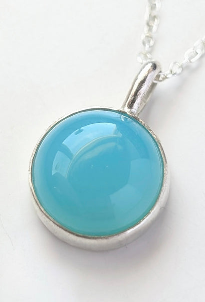 Caribbean Chalcedony Necklace