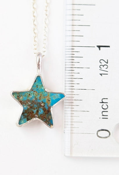 Turquoise Star Necklace
