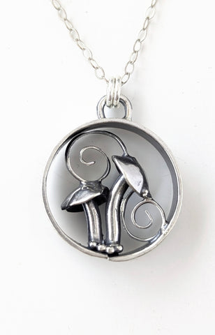 Mushroom Necklace