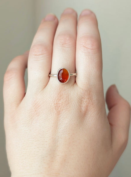 Carnelian Ring, Size 10
