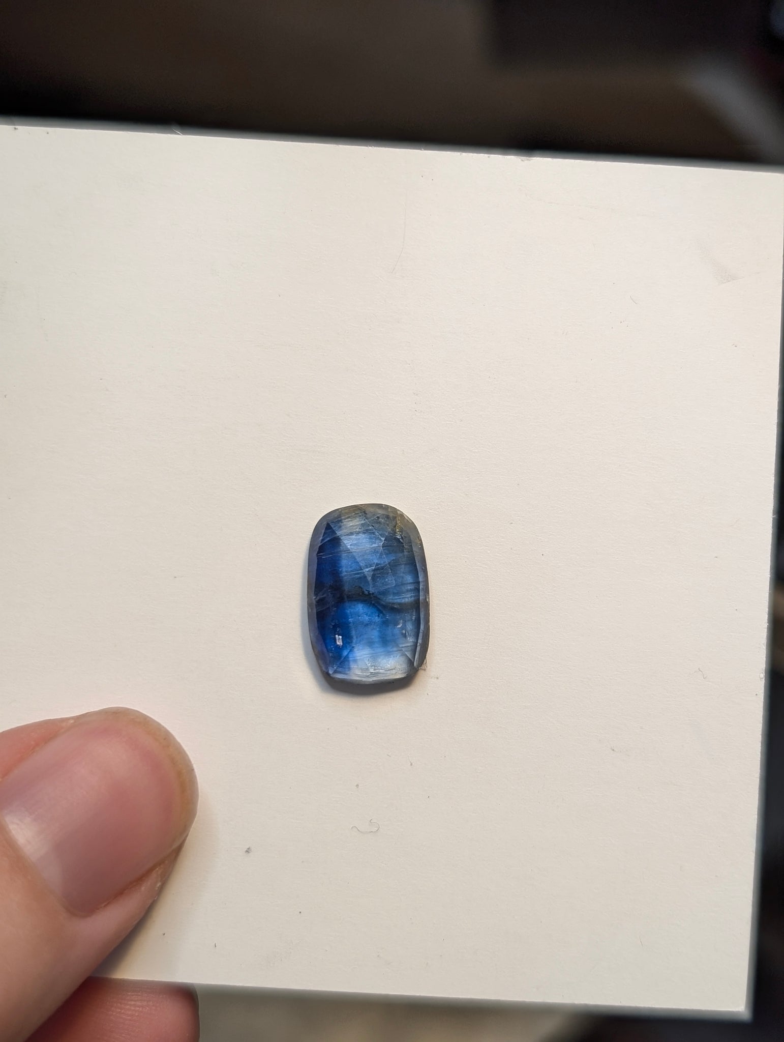 Kyanite ring