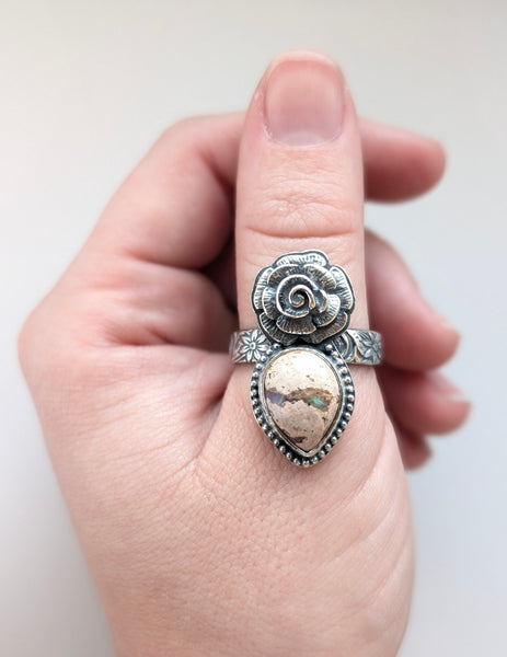 Mexican Fire Opal Ring, Size 10.5