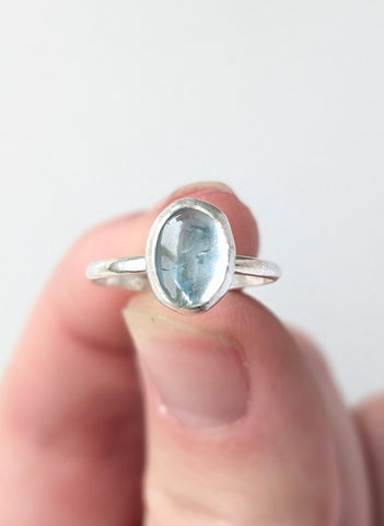 Aquamarine Ring, Size 5