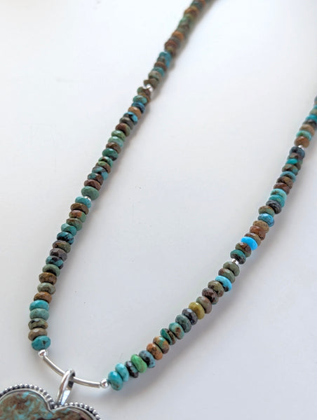 Turquoise Heart Necklace